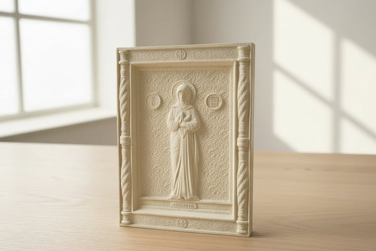 Ξυλόγλυπτη Εικόνα Οσία Ματρώνα